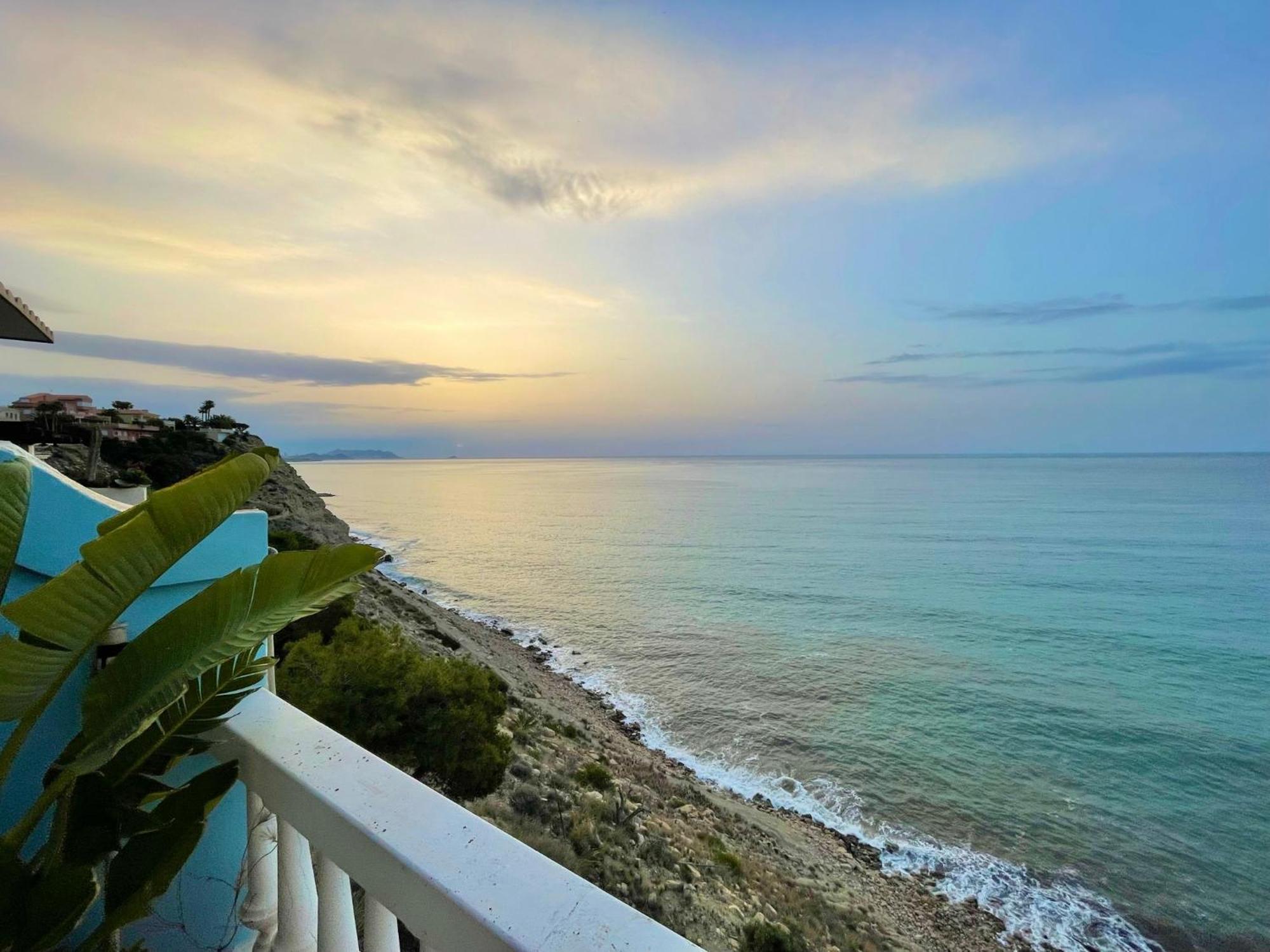 Casa Con Maravillosas Vistas Al Mar Аликанте Экстерьер фото